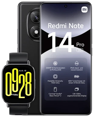Xiaomi Redmi Note 14 Pro 5G mit Vertrag bei Blau.de